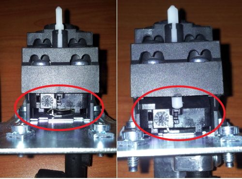 manual off/auto setting on pressure switch